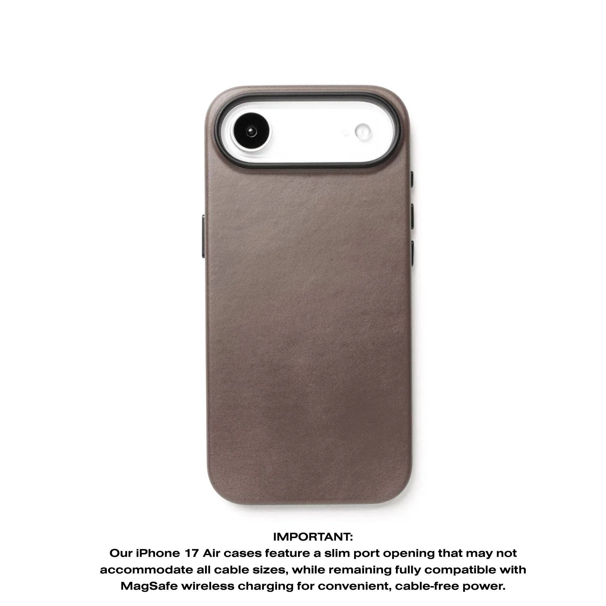 Andar - Wholesale Phone Case - Unisex - The Aspen Full Grain Leather iPhone Phone Case with MagSafe263