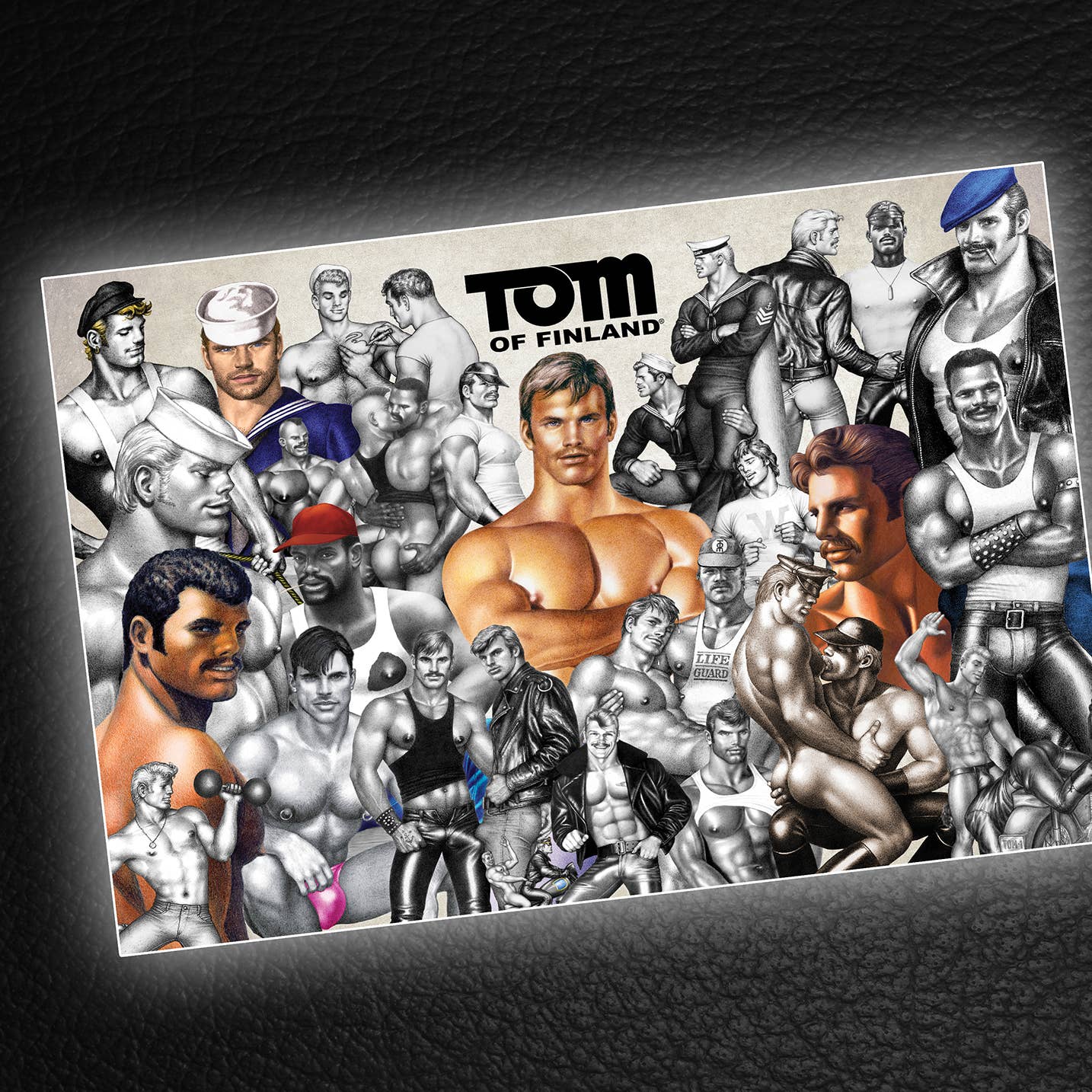 Peachy Kings / Kweer Cards - Venta al por mayor Puzle - Adultos - Rompecabezas Tom of Finland (Gay, Queer, LGBT)2