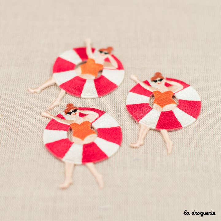 LA DROGUERIE - Wholesale Patch - Ecusson Girl and buoy