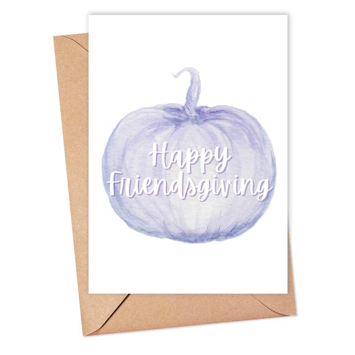 Cartes de vœux Happy Friendsgiving - Jolie carte de Thanksgiving pour la vente par R is for Robo