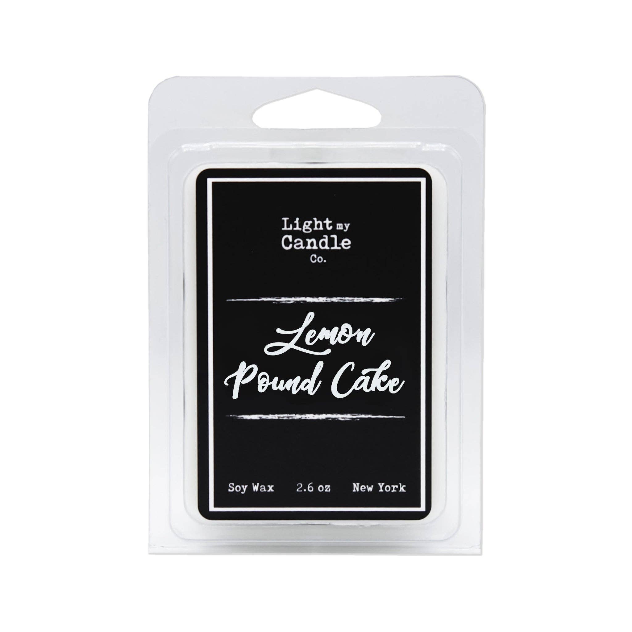 Light My Candle Co - Wholesale Wax Melt - Lemon Pound Cake Soy Wax Melts1