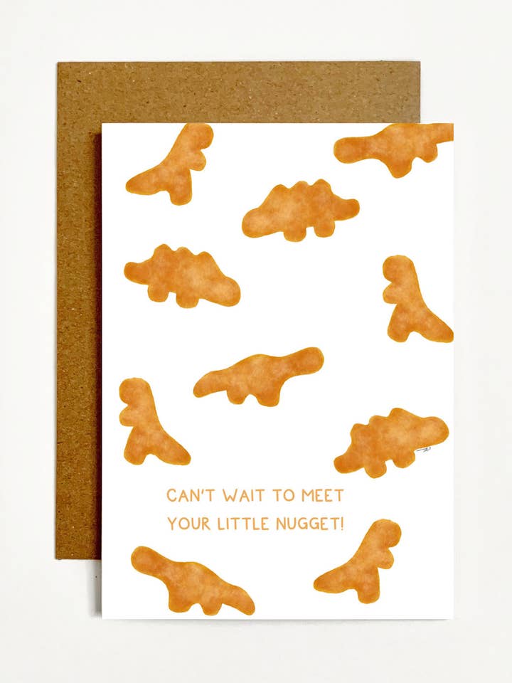 Can't Wait To Meet Your Little Nugget! for wholesale by k.Patricia Designs