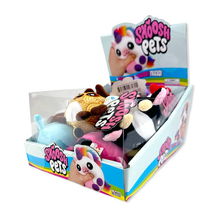 Smoosh Pets Soft Squishy Plush Ball Assortment - 12/Display for wholesale by Novelty Brands