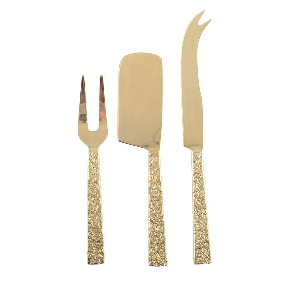 AULICA - Wholesale Cheese Spreader - Gold cheese knives - set of 30