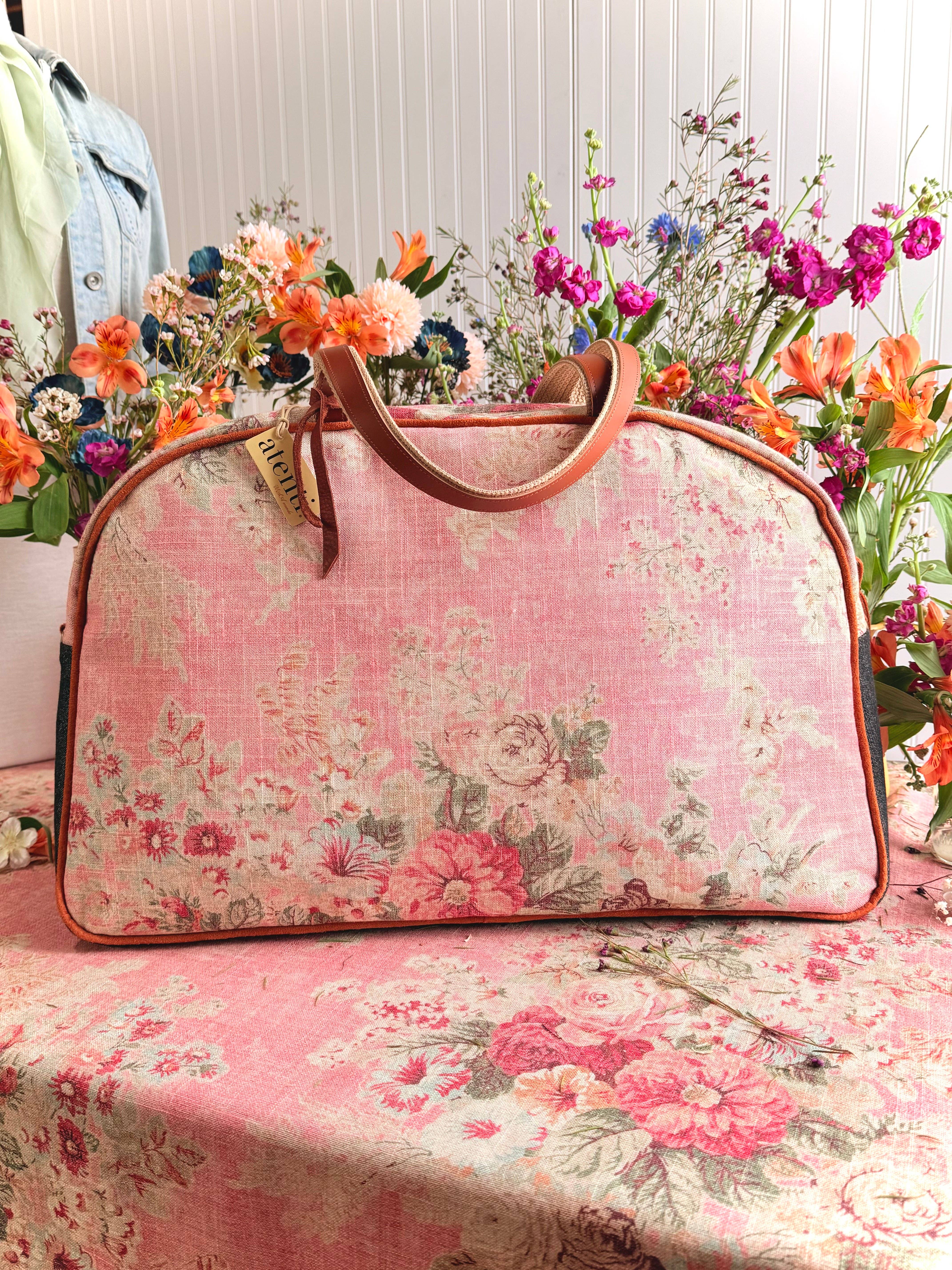 Atenti - Wholesale Weekender Bag - Women's - Handmade Atenti Rosewood Overnighter Weekender– USA Made7