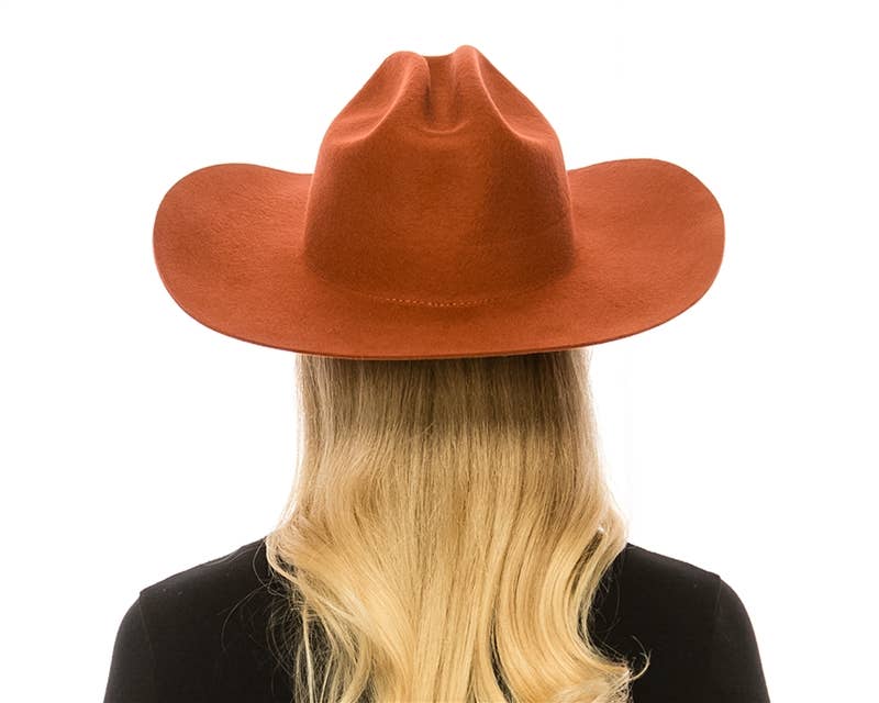DNMC - Wholesale Cowboy Hat - Women's - Premium Australian Wool Cattleman Cowboy Hat-Fashion Colors5