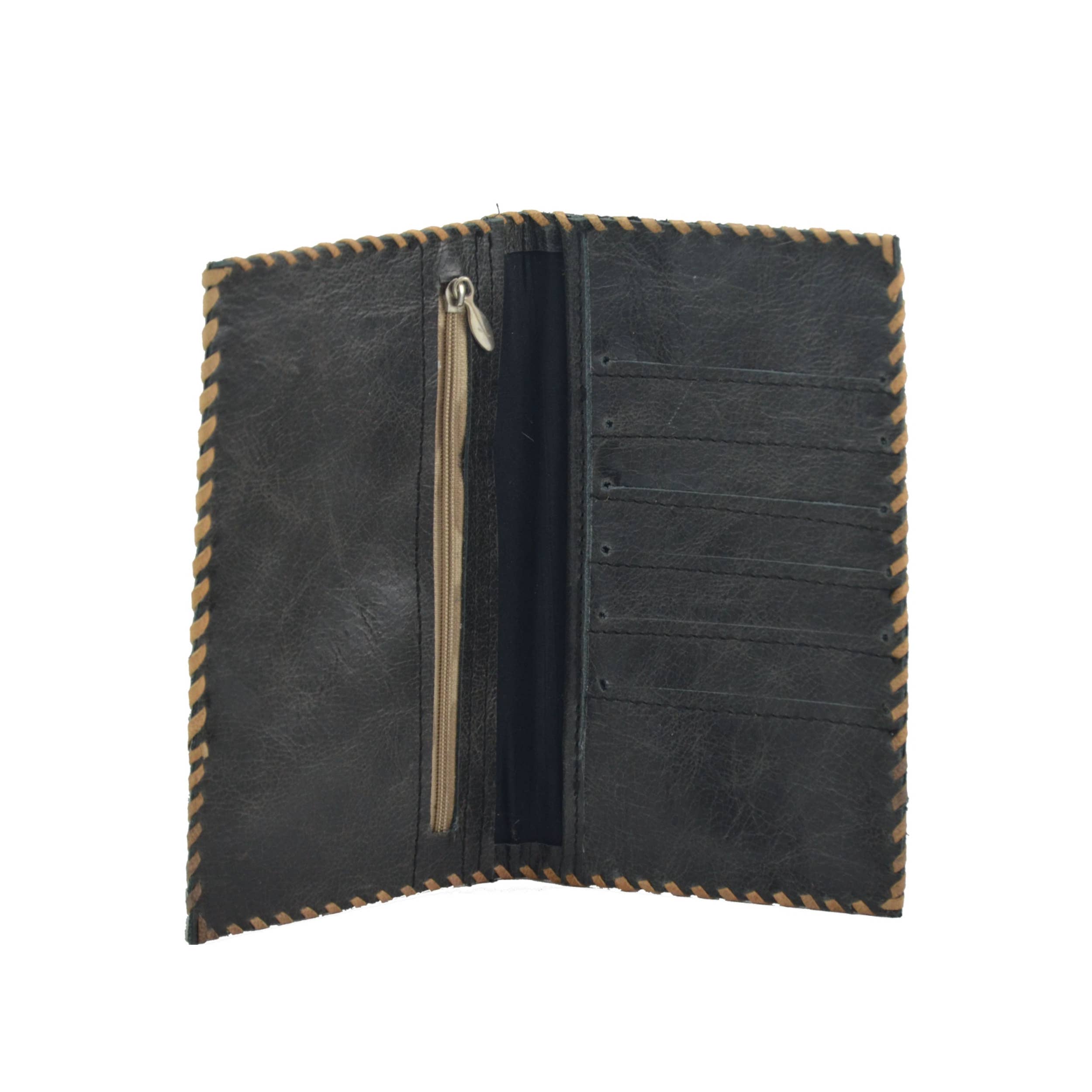 STUDIO CALEIDOSCOPE - Wholesale Wallet - Women's - Jenny Slim Wallet Cowhide Hairon Leather5
