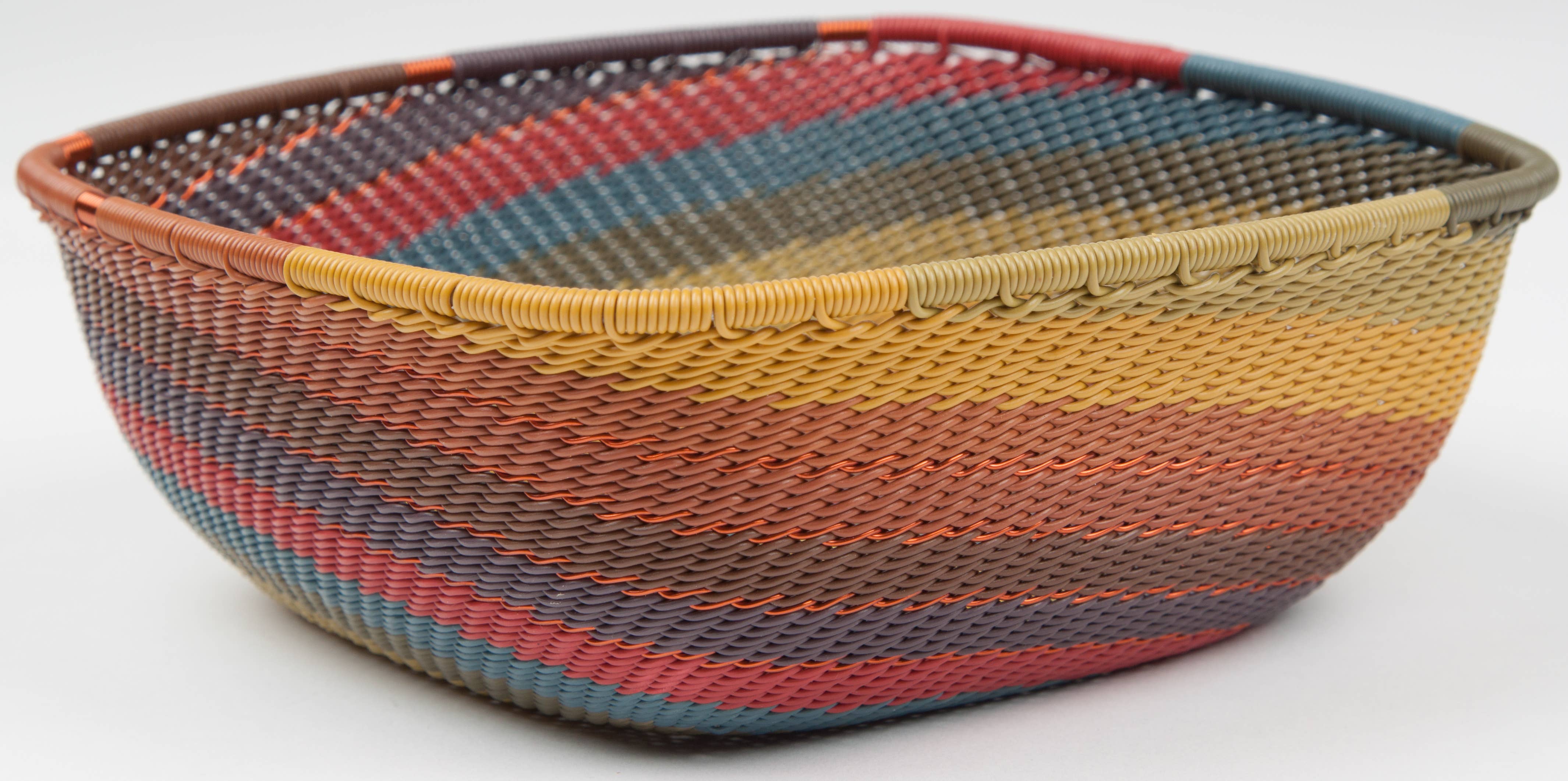 Bridge for Africa - Wholesale Decorative Plate/Dish/Bowl - TW Collection - Painted Desert4