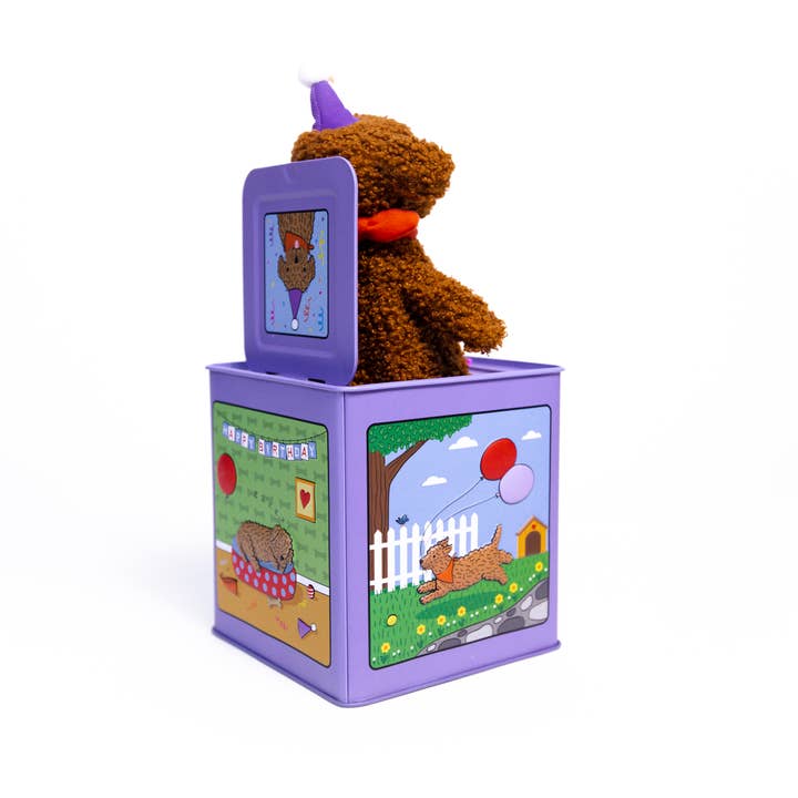 Jack Rabbit Creations - Wholesale Classic Toy - Kids - Birthday Puppy Jack in the Box2