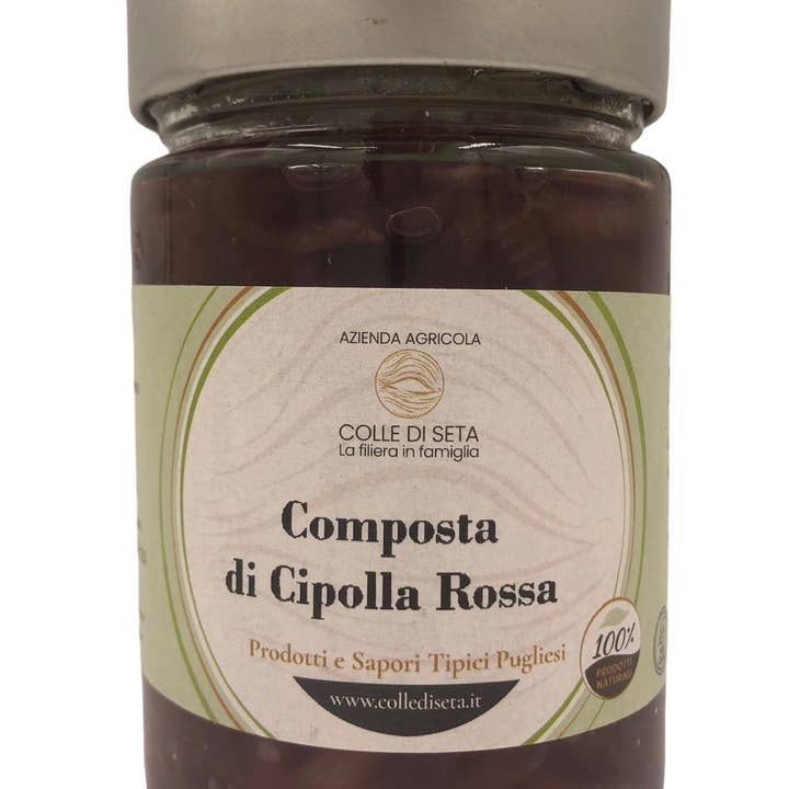 Red Onion Compote for wholesale by Società Agricola Colle di Seta
