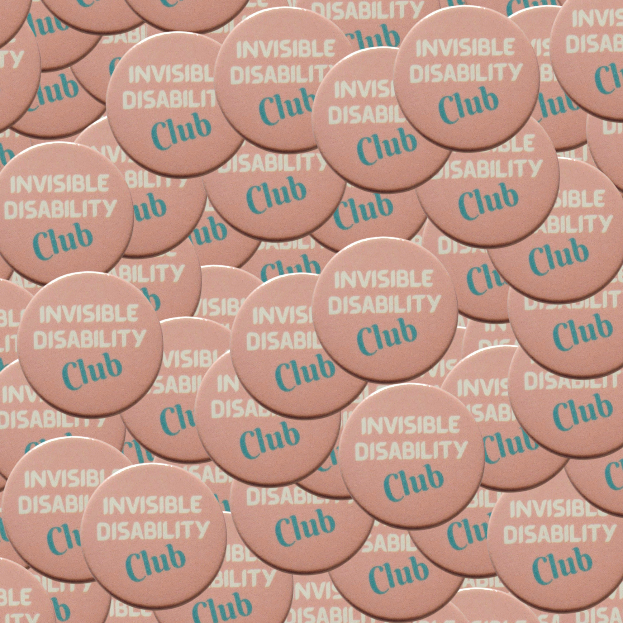 sent with Pride – wholesale Lapel pin/button –  Invisible disability club badges Pin badges 2
