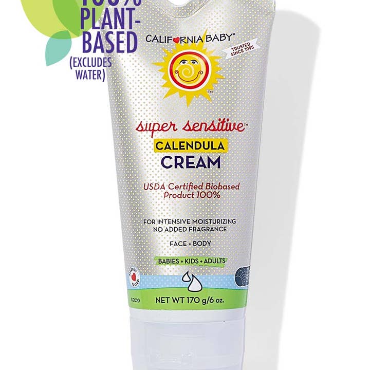California Baby - Wholesale Body Cream/Lotion - Baby - (No Fragrance) Super Sensitiveâ„¢ Calendula Cream