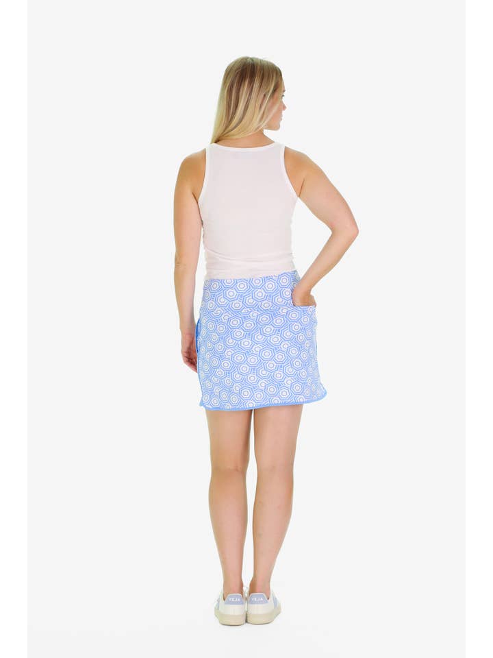 Duffield Lane - Wholesale Skort - Women's - The Suzanne Skort in Umbrella Sky