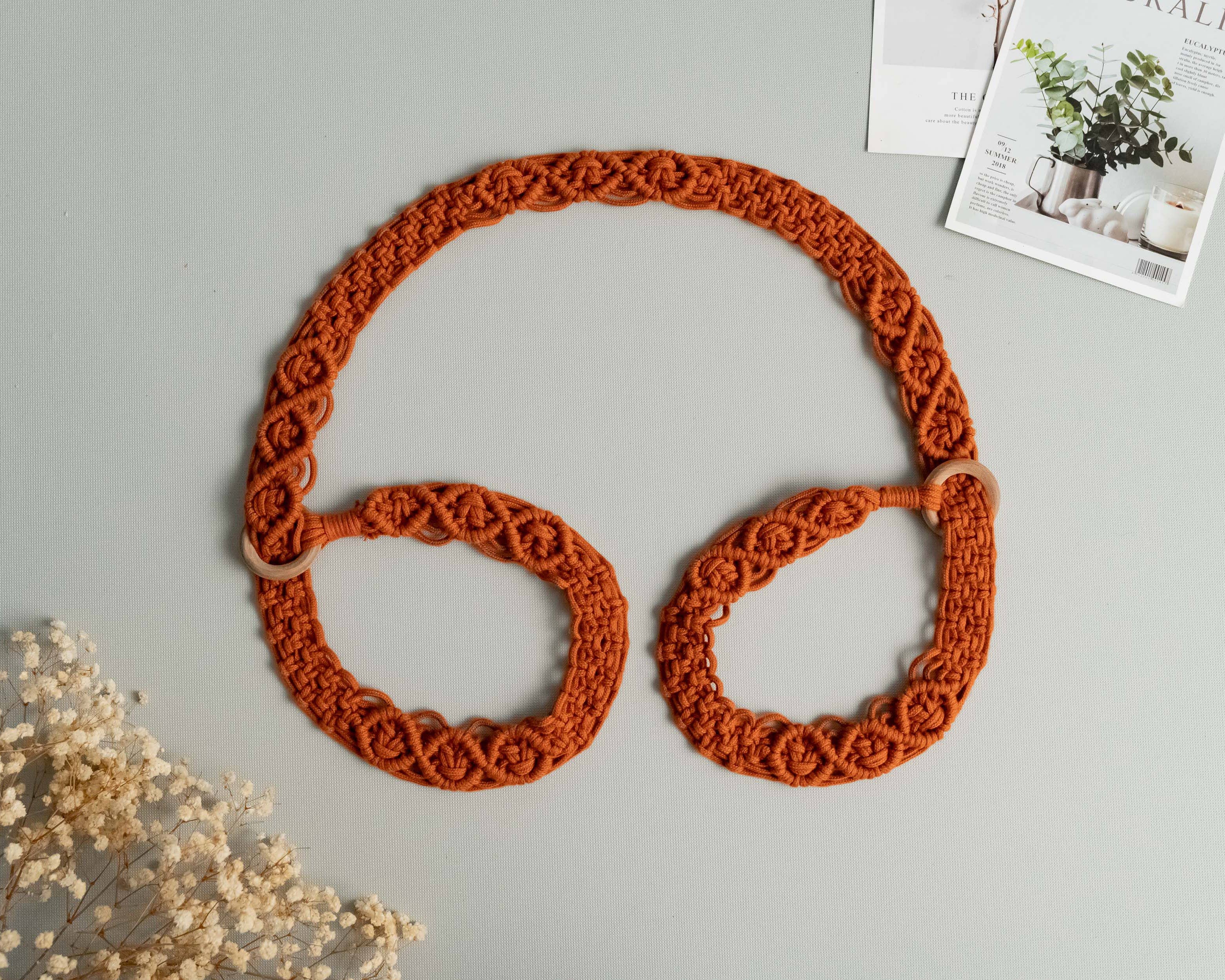 BeanDaikon - Venta al por mayor Correas/bandas de yoga - Correa para esterilla de yoga Macramé I838