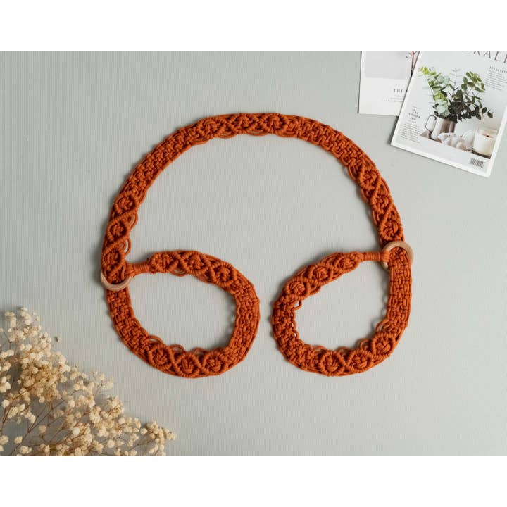 BeanDaikon - Venta al por mayor Correas/bandas de yoga - Correa para esterilla de yoga Macramé I838