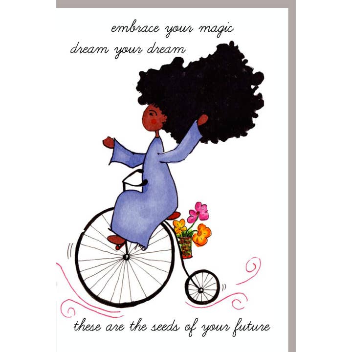 4"x 6" Embrace Card for wholesale by Little Feet's Opus, LLC