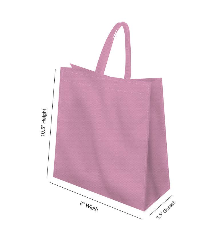 Non Woven Totes - Wholesale Tote Bag - Unisex - Reusable Heavy-Duty Non-Woven Tote Bag - 8x10.5x3.5 | Custom Printed Power Tote Bags2
