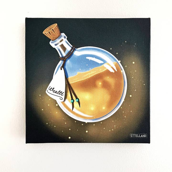 Tela pozione d'oro per la vendita all'ingrosso da parte di Stelland