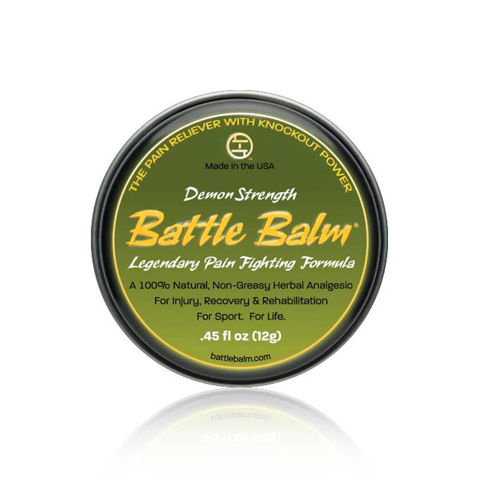 Battle Balm – wholesale Pain relief spray/cream – Demon Strength Battle Balm® Pain Relief Cream - (0.45 oz.)