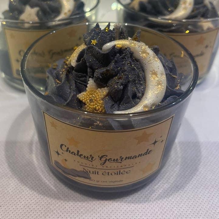 Chaleur Gourmande - Wholesale Jar/Filled Candle - Starry Night Candle0