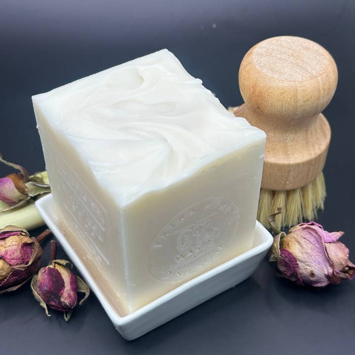 11oz. ROSE ABSOLUTE Solid Utility Dish Soap STARTER SET for wholesale by Bilyeu & Co.