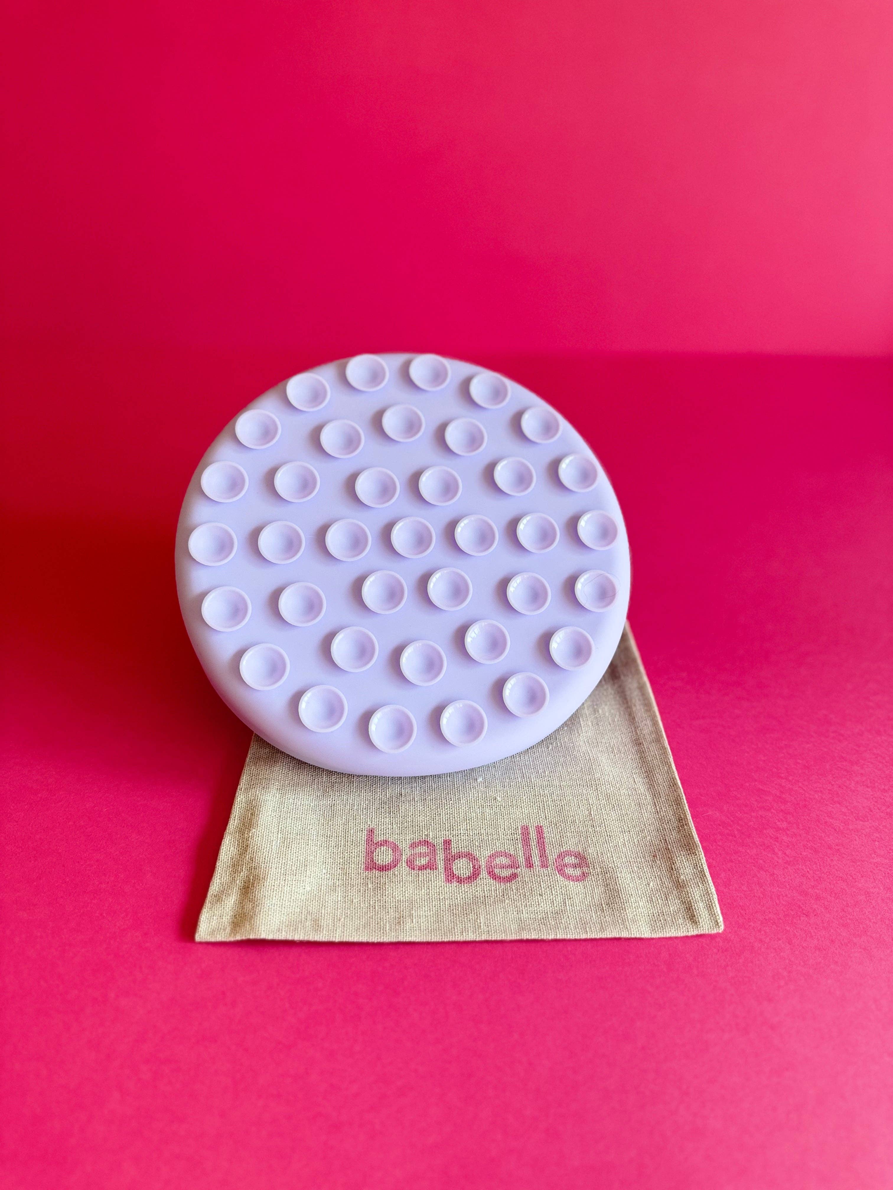 Babelle For Dogs – wholesale Pet food mat – Dog – The Petal Lickmat - Lilac 4