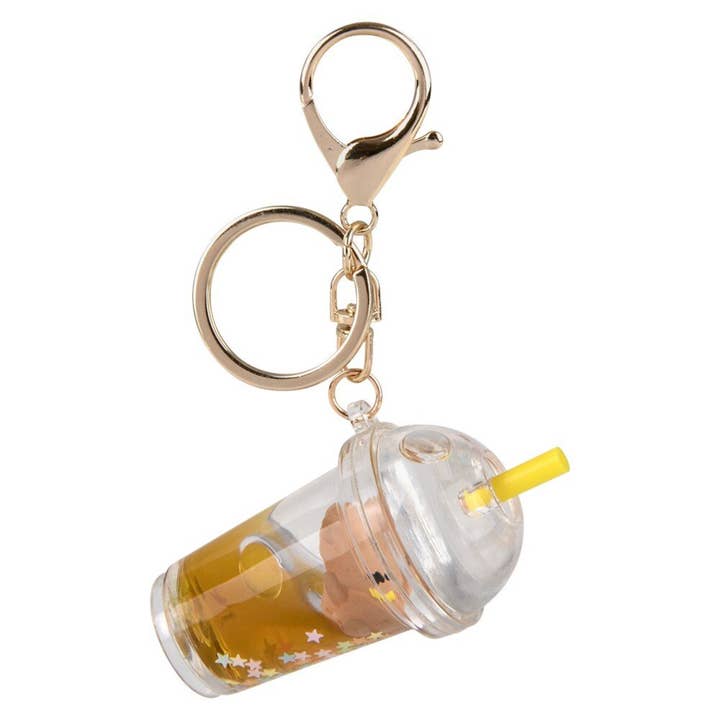 Buddha Yoga - Wholesale Keychain - Kids - Kawaii Animal Smoothie Liquid Keychain For Kids - Assorted