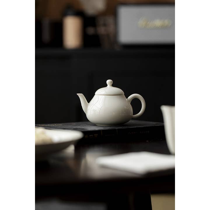 Gohobi (We cover U.S. import duties) – wholesale Tea pot – Gohobi Grass Ash Pear-Shaped Teapot7