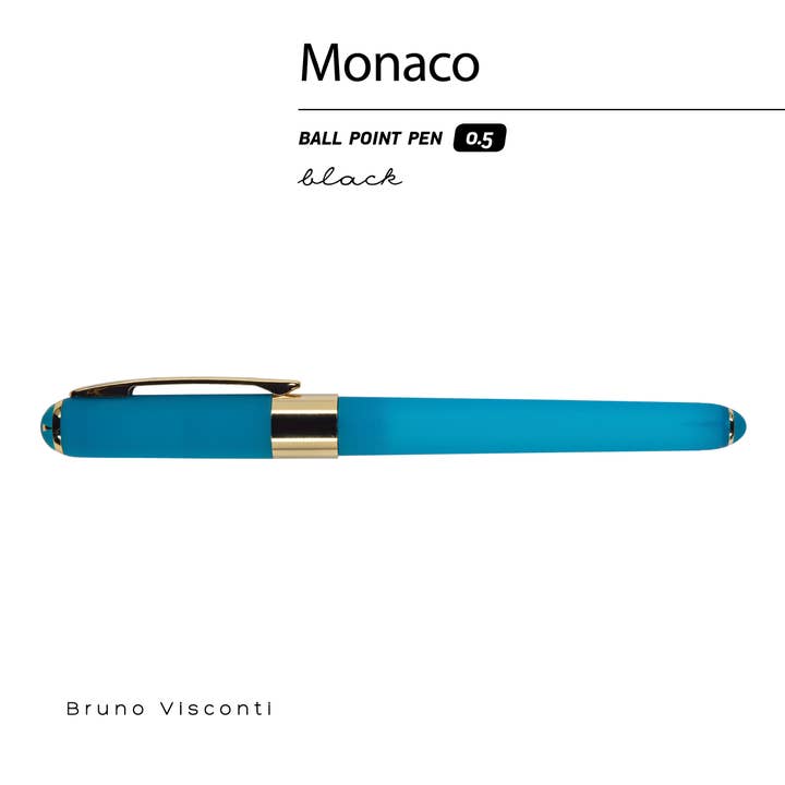 BV by Bruno Visconti - Wholesale Pen - Monaco - Turquoise