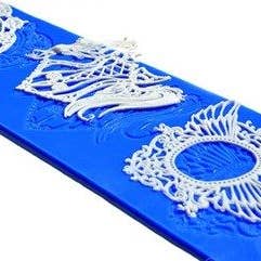Silicon Lace Mould: Bodice for wholesale by Crystal Candy Unique Cake Decorations