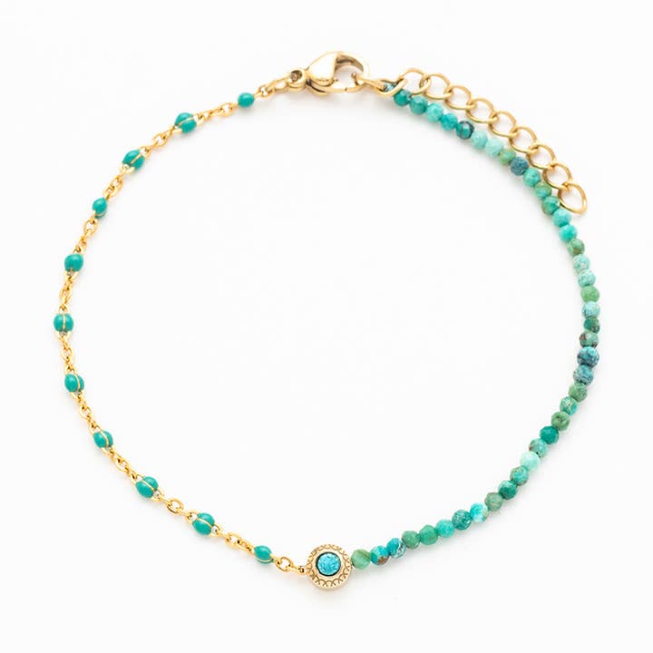 Bijoux 7bis - Wholesale Charm/Dangle Bracelet - Steel Bracelet, Enamelled Chain, Semi Precious Stone, Rhinestone3