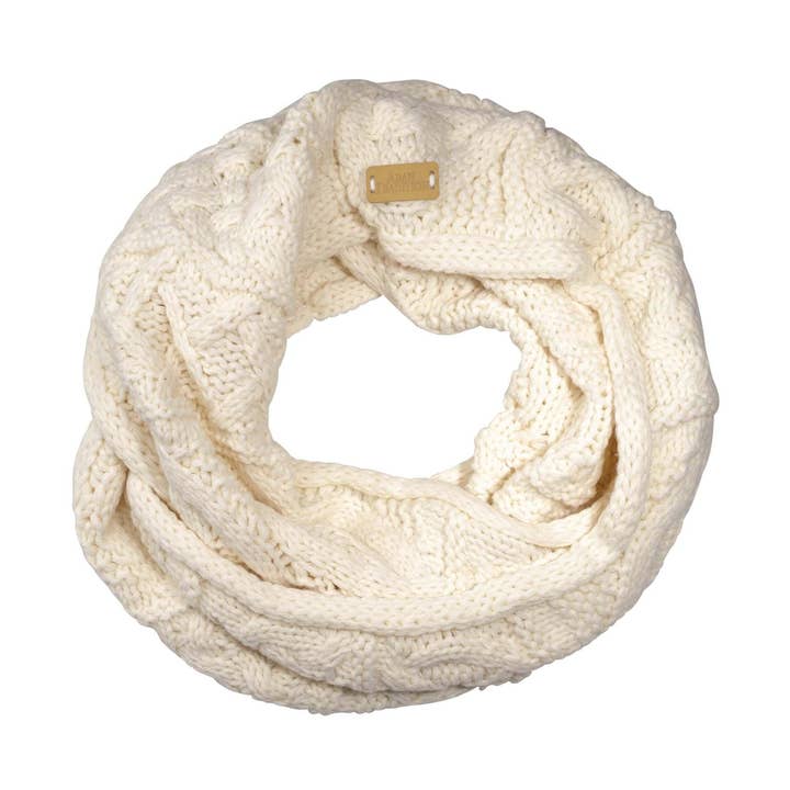Aran Cable Knit Snood for wholesale by Aran Traditions