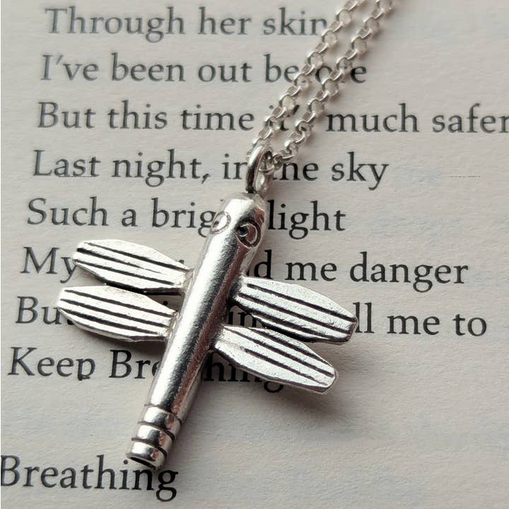 Matilda Dragonfly Pendant for wholesale by luna-tree