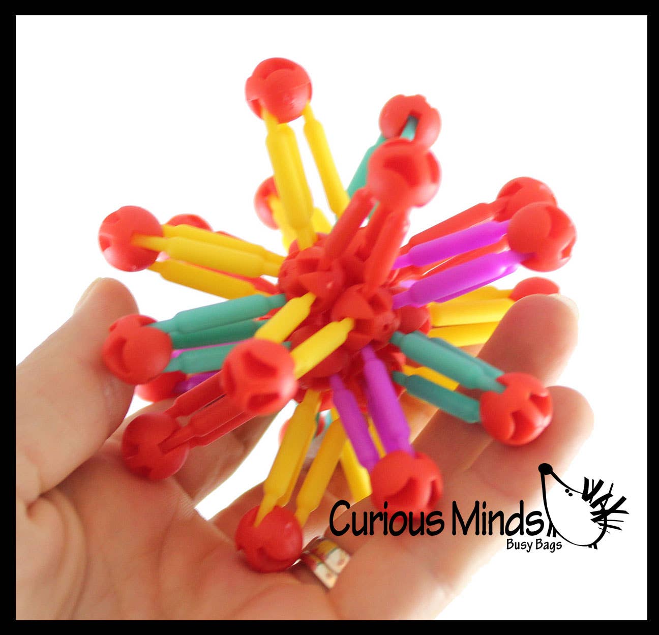Curious Minds Toys – wholesale Fidget toy – Kids – 1 Mini Collapsible Ball - Expanding and Contracting Ball - G9