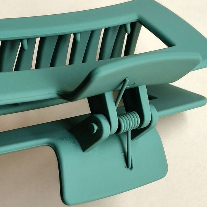 ACCITY - Wholesale Hair Clip - Women's - 4.13IN SIMPLE RECTANGULAR LARGE HAIR CLAW CLIP_CWAHA0091