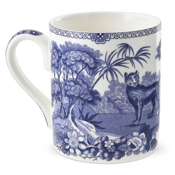 Portmeirion, Spode, Pimpernel, Nacthmann, Wrendale Designs - Wholesale Coffee Mug - Blue Room Mug, Aesop's Fables 16 Oz