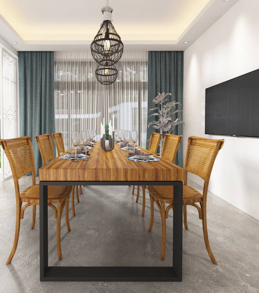 Acacia Home - Wholesale Chair - Cherry Cane Back Dining Chairs-Dark Honey3