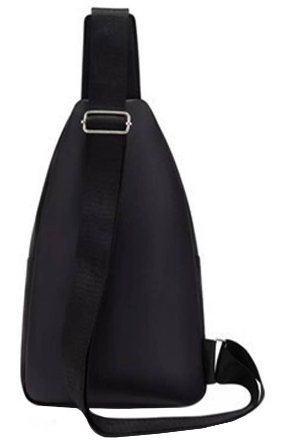 Cap Zone - Wholesale Crossbody Bag - Women's - Simplistic Triple Zippered Faux Leather Shoulder Sling Bag1