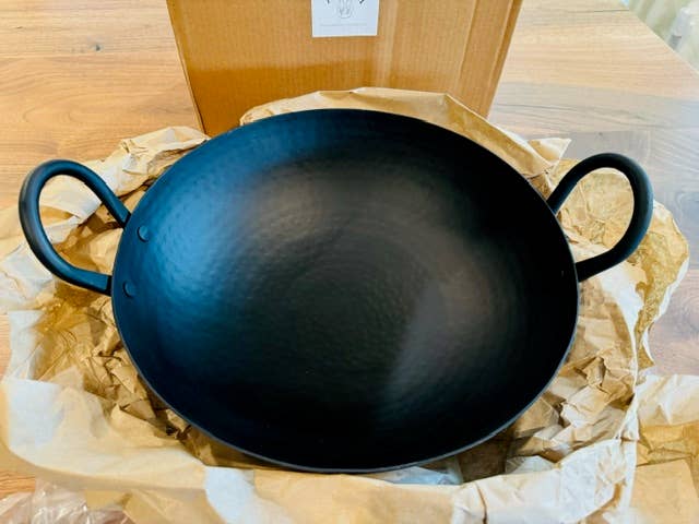 Artisanal - Wholesale Serve Bowl - Black Iron Bowl Hand hammered Bestseller perfect gift4