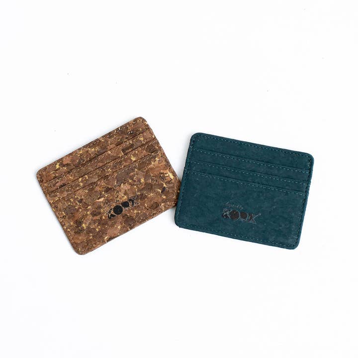 KORK & Inspired by KORK - Wholesale Card Holder - Women's - Cork Credit Card Holder -Dark Teal4