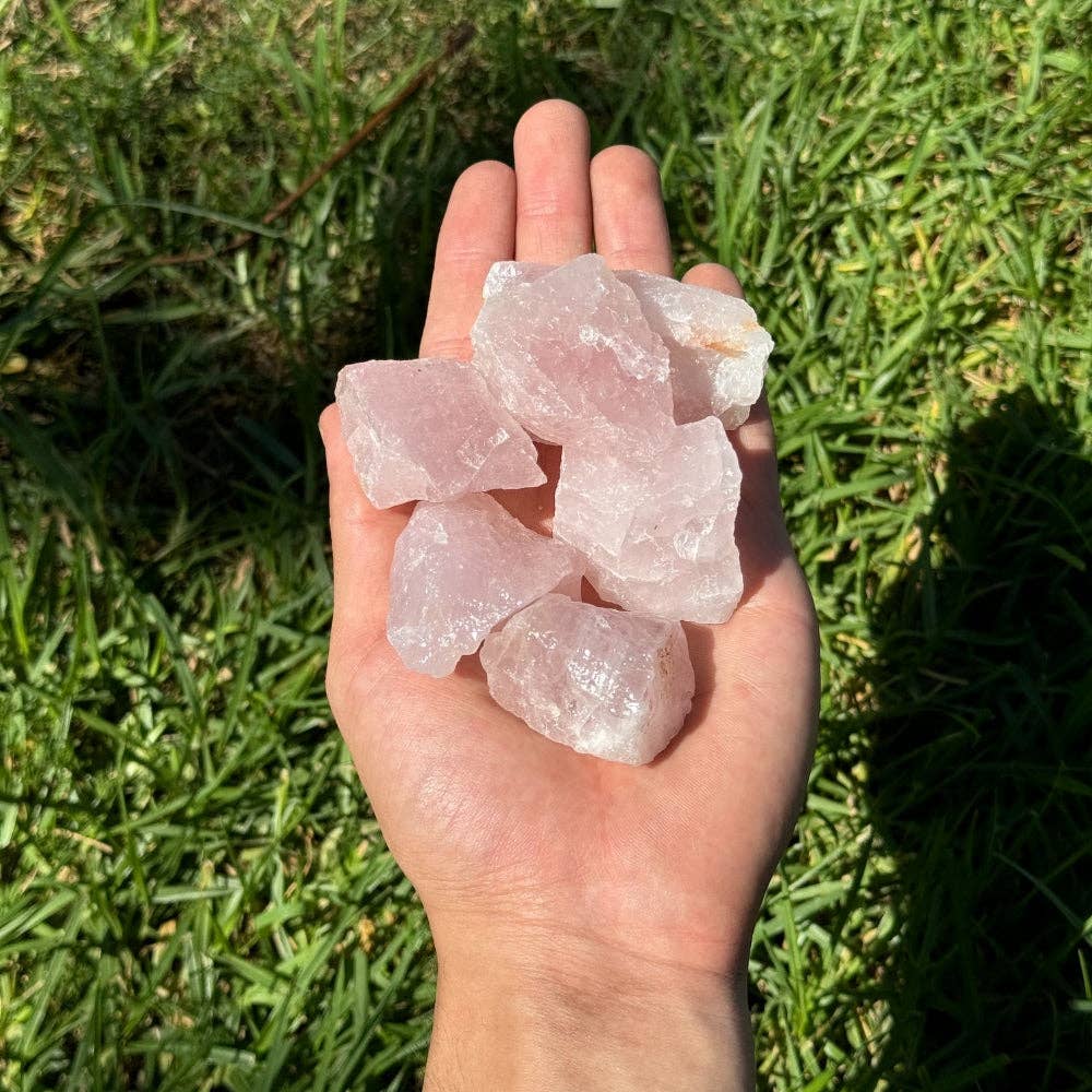 Earths Elements Wholesale - Vente Pierre et cristal de spiritualité - Cristal Brut - Quartz Rose - Petit, 1lb1