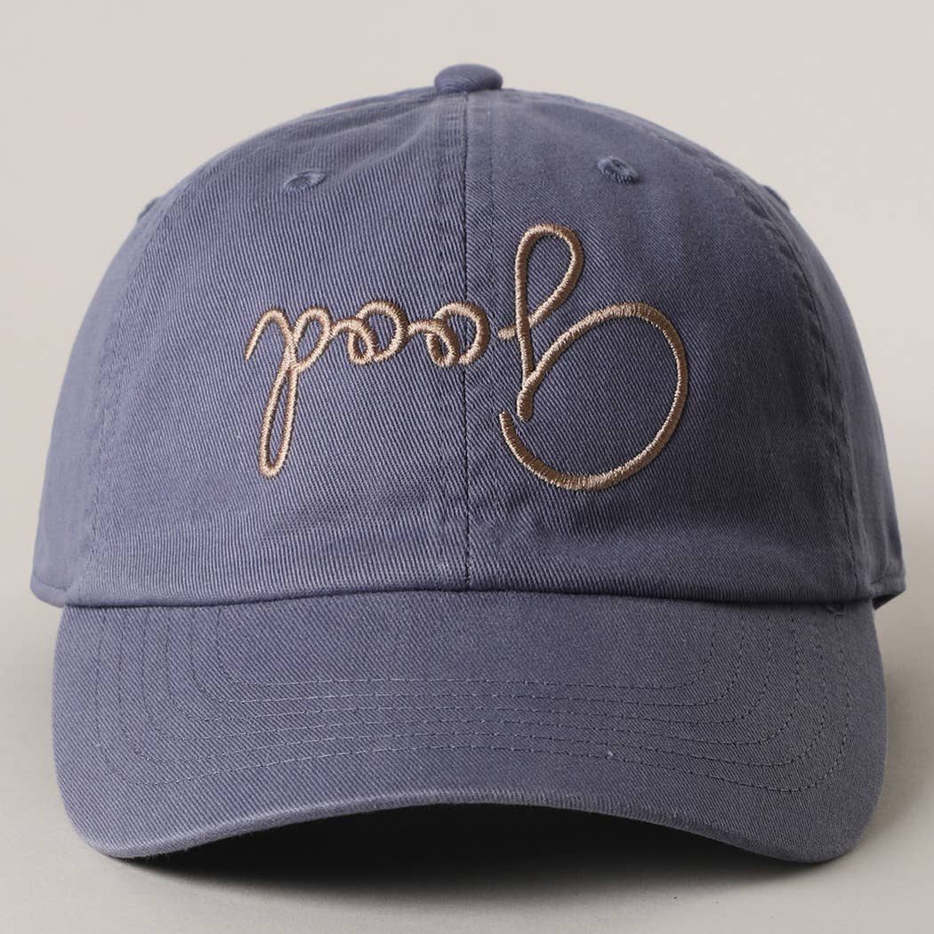 Fashion City - Wholesale Baseball Cap - Unisex - Good Upside Down Embroidery Baseball Cap0