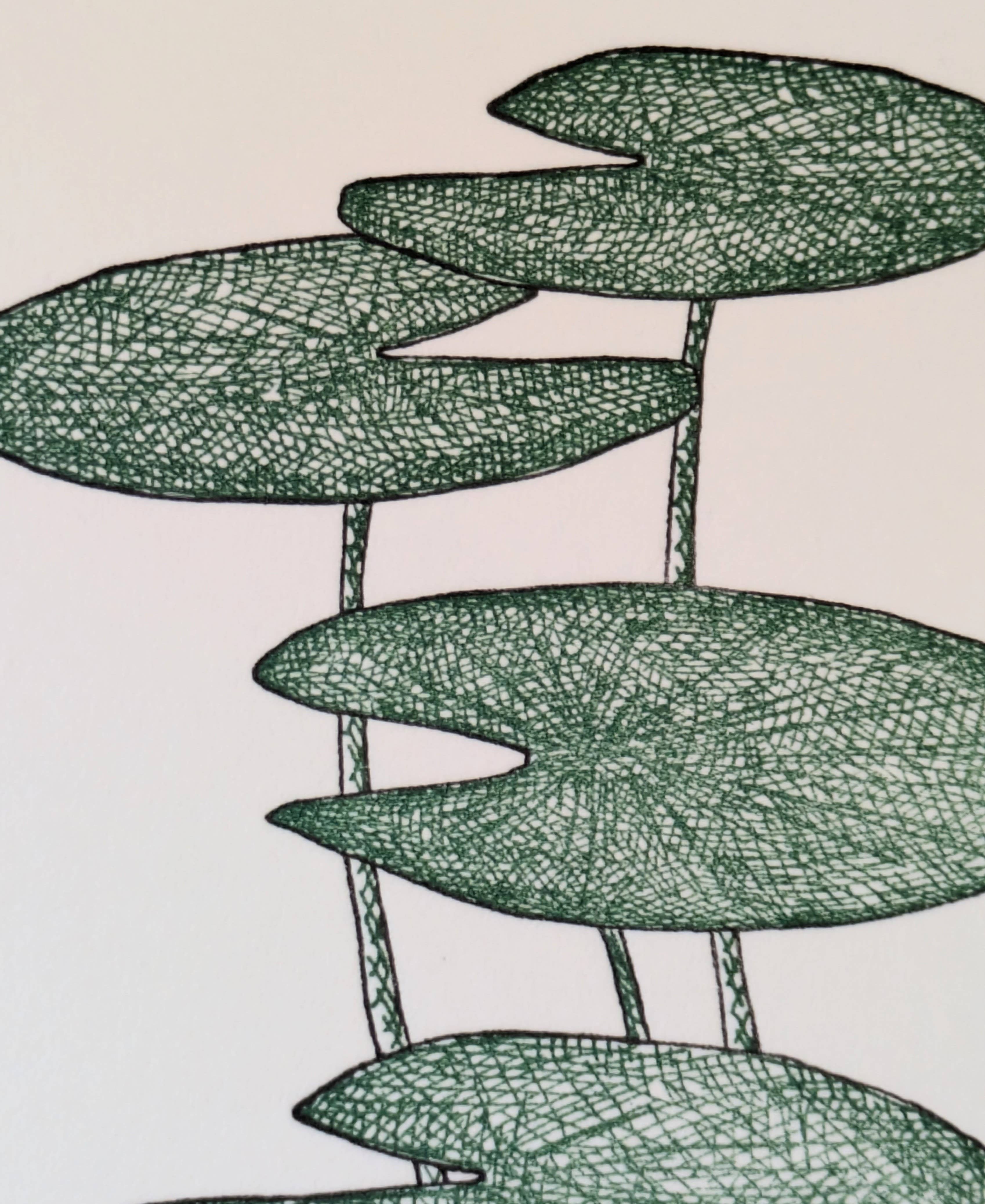 Painted Tongue Press - Wholesale Sympathy Card - Lily Pad Sympathy Card2