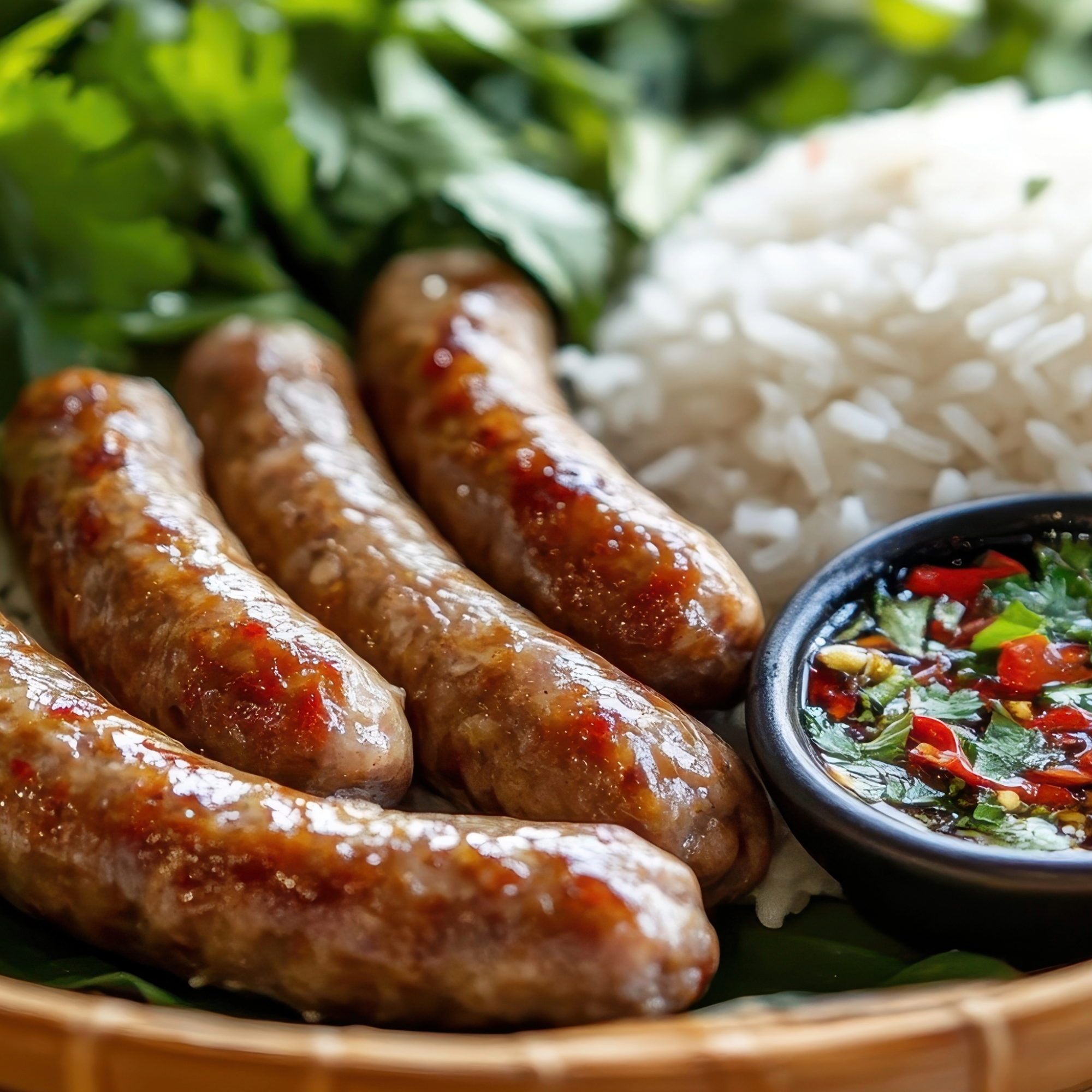 MeatCrafters Inc. - Wholesale Sausage - Classic Thai Chicken Sausage Links: Green Curry & Lime5