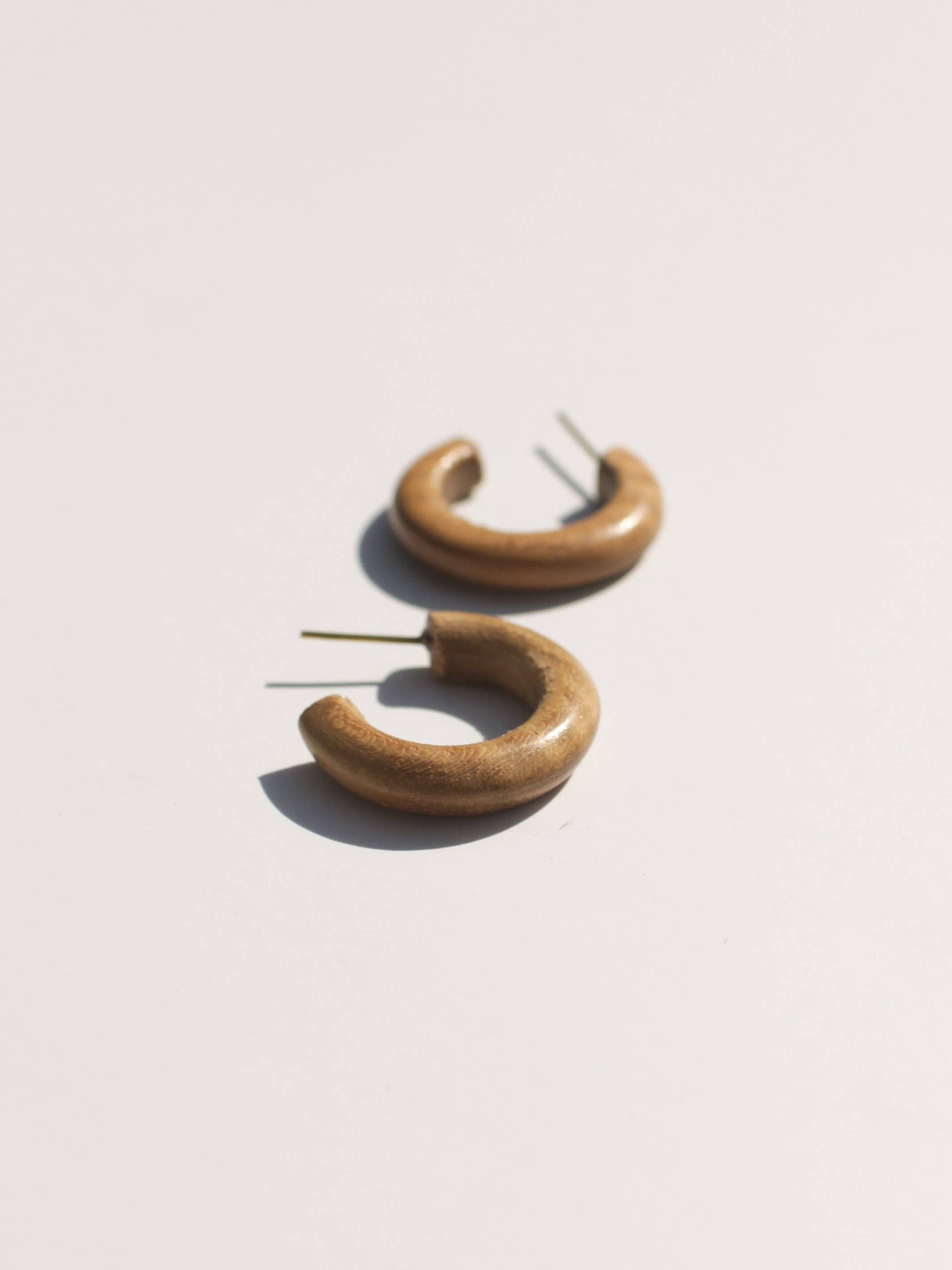 Rover & Kin - Wholesale Hoop Earrings - Wood Essential Hoops8