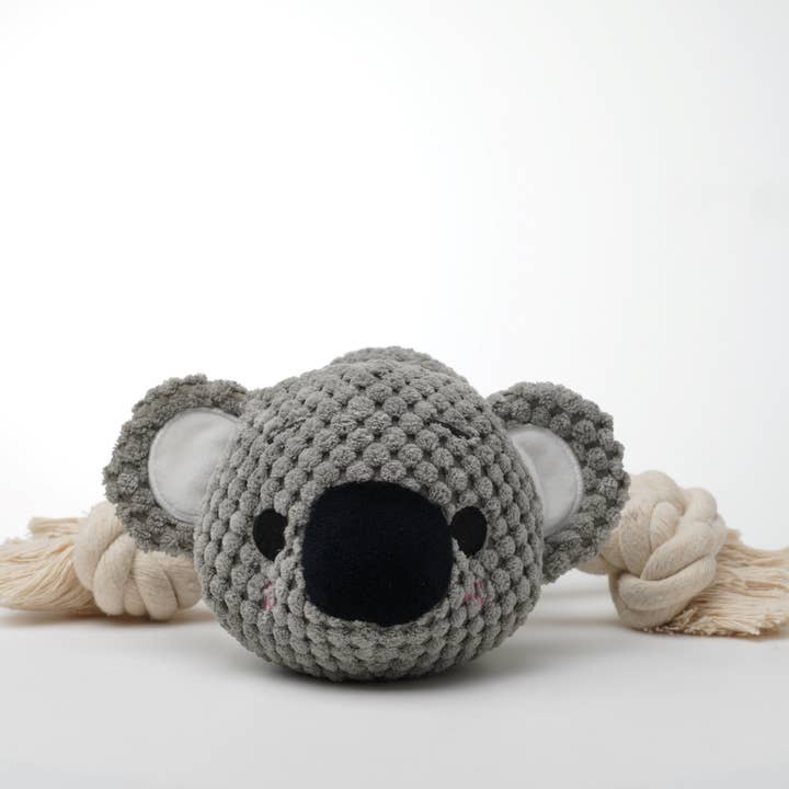 Jouet écologique pour chien Koala pour la vente par TukkaMate