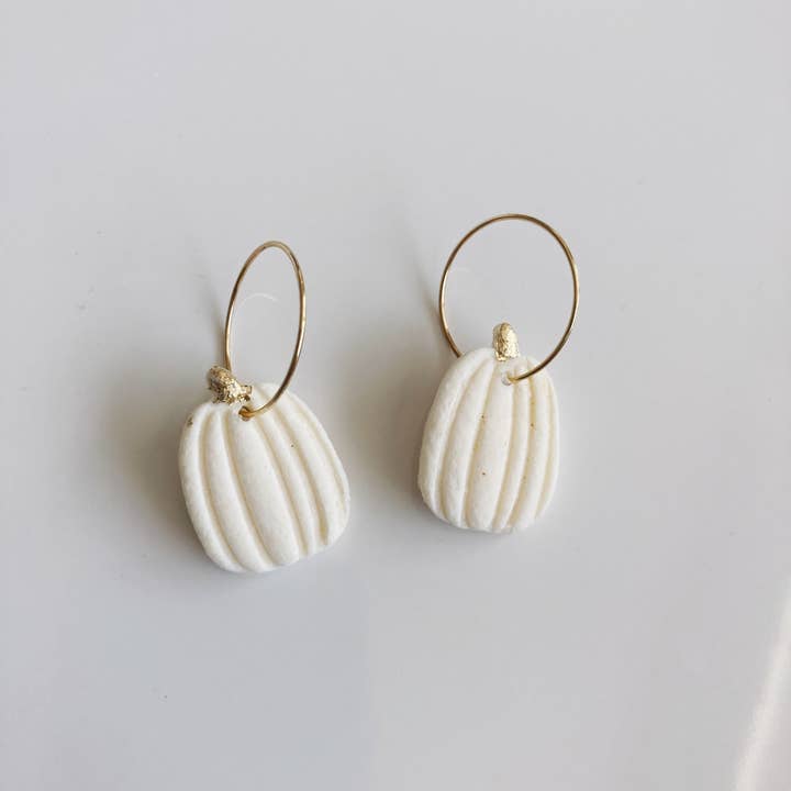 KaoLee Shop - Wholesale Dangle Earrings - Pumpkin Hoop2