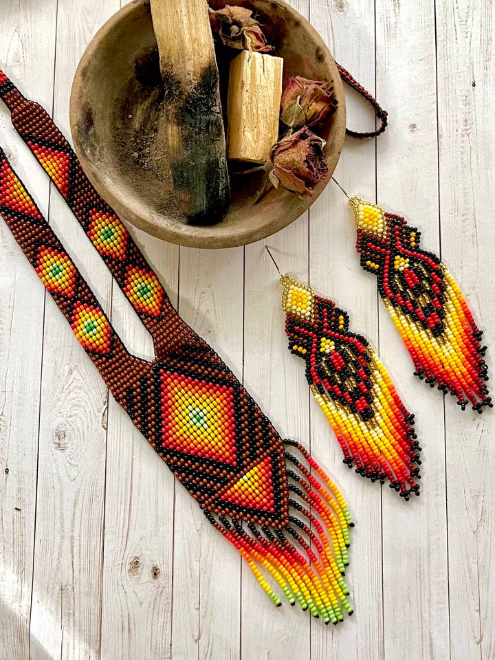 Embera Ritual Jewelry Set for wholesale by Nativo Soul