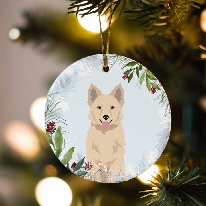 Mudi-Hund Weihnachtsornamente für den Großhandel von Canine Companions