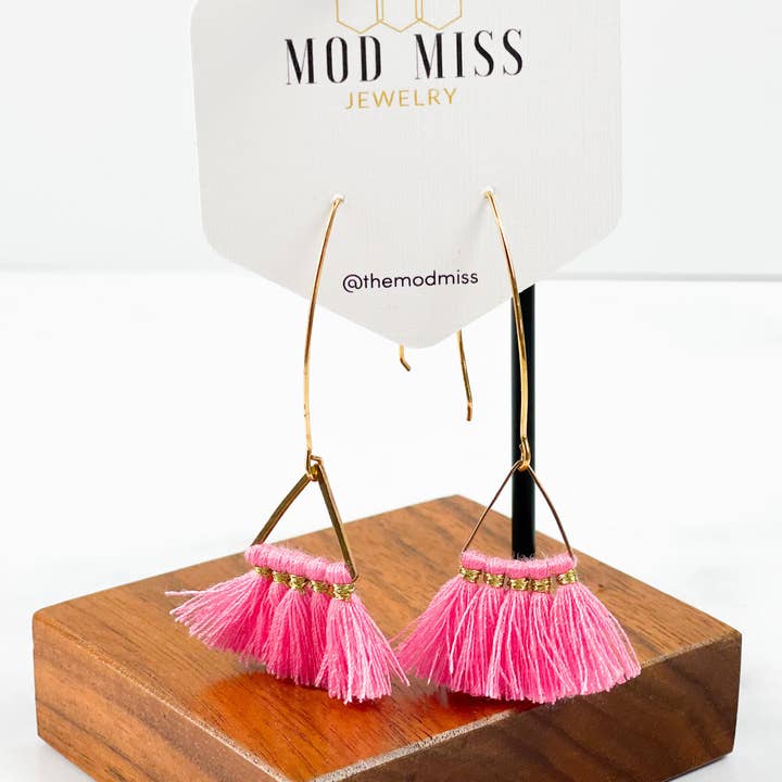 The Mod Miss - Venta al por mayor Pendientes de borla - Pendientes de borla2